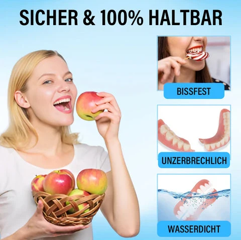 Anpassung & Stabilisierung für Zahnprothesen | Gebisse Universal | GebissFix