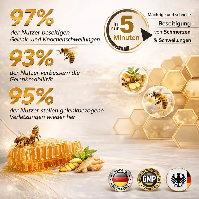 Bienengiftcreme | Salbe mit Bienengift, Hyaluron & Kollagen | BeeLixir