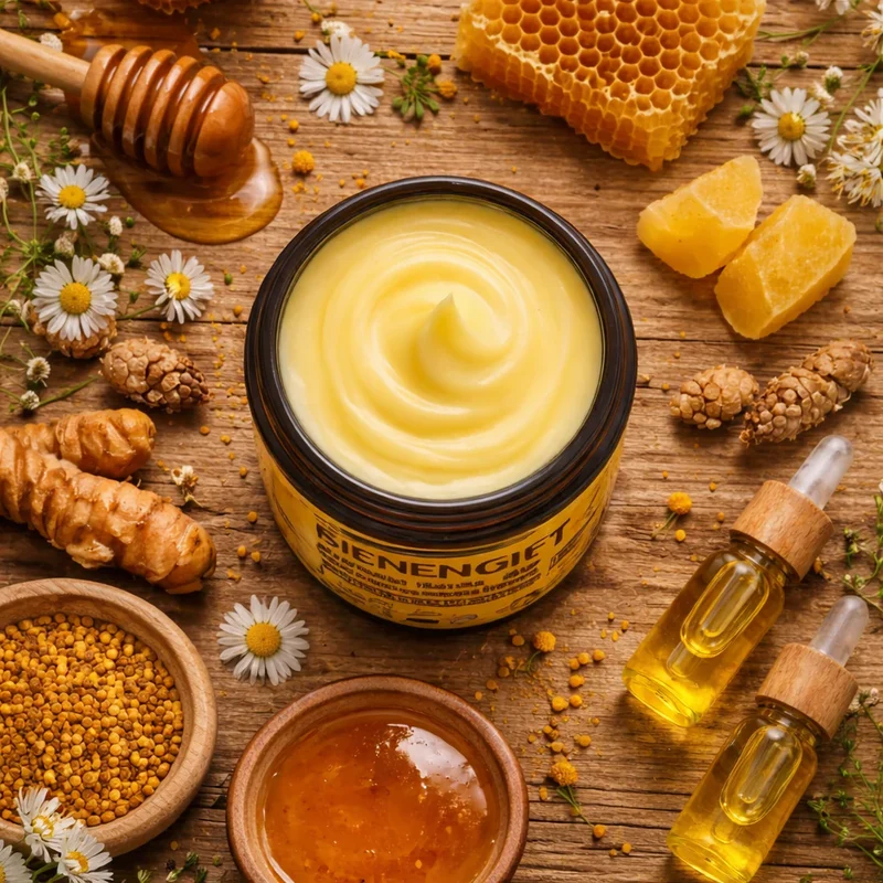 Bienengiftcreme | Salbe mit Bienengift, Hyaluron & Kollagen | BeeLixir
