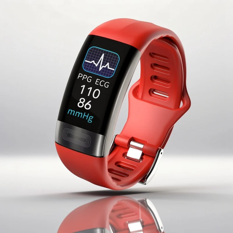 Smartwatch mit EKG, Herzfrequenz, Blutdruck & Schlaftracking für Damen und Herren | Fitness Tracker | Vitaro