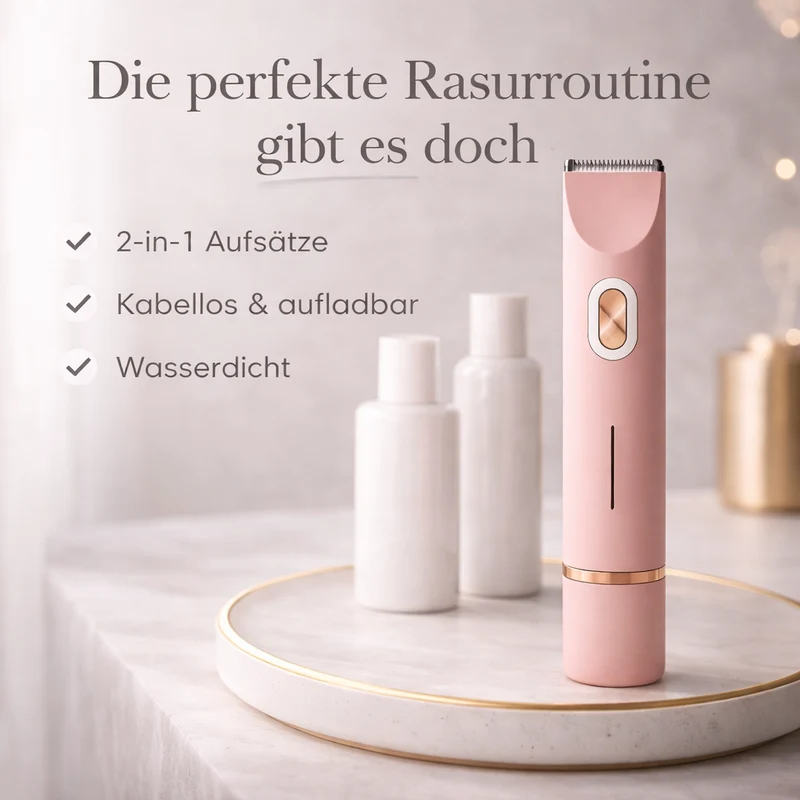 Intimrasierer Frauen | Elektrischer Rasierer für Damen | IntimLisse