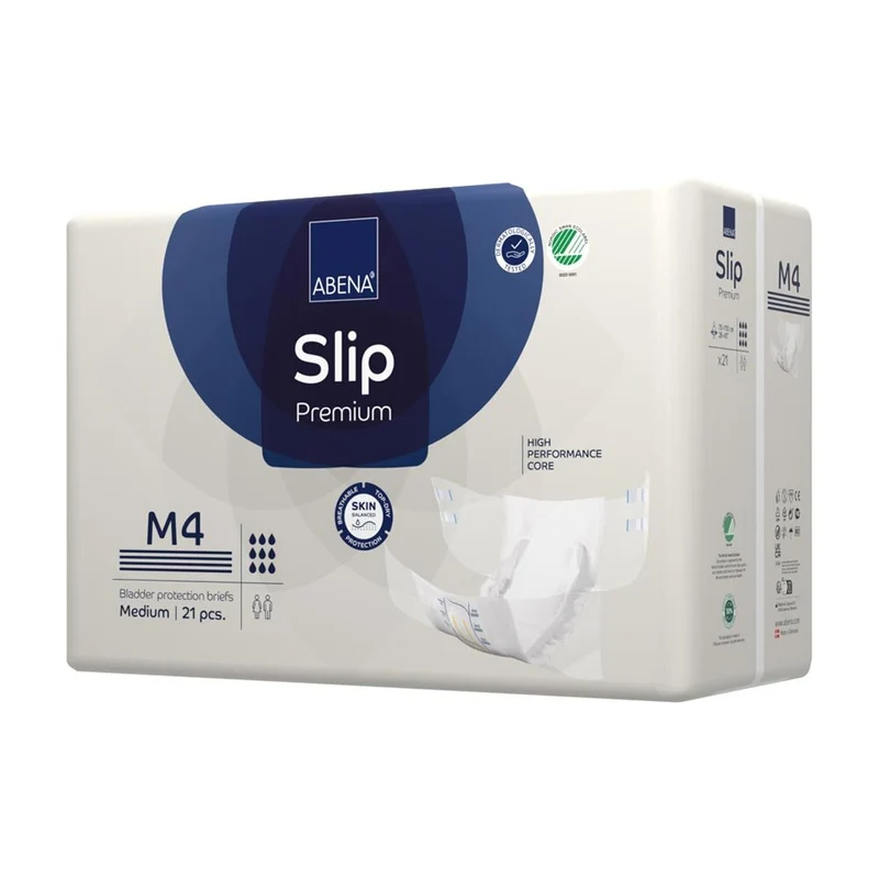 Abena Slip Premium M4 Inkontinenzwindeln 3600 ml, 21 Stück