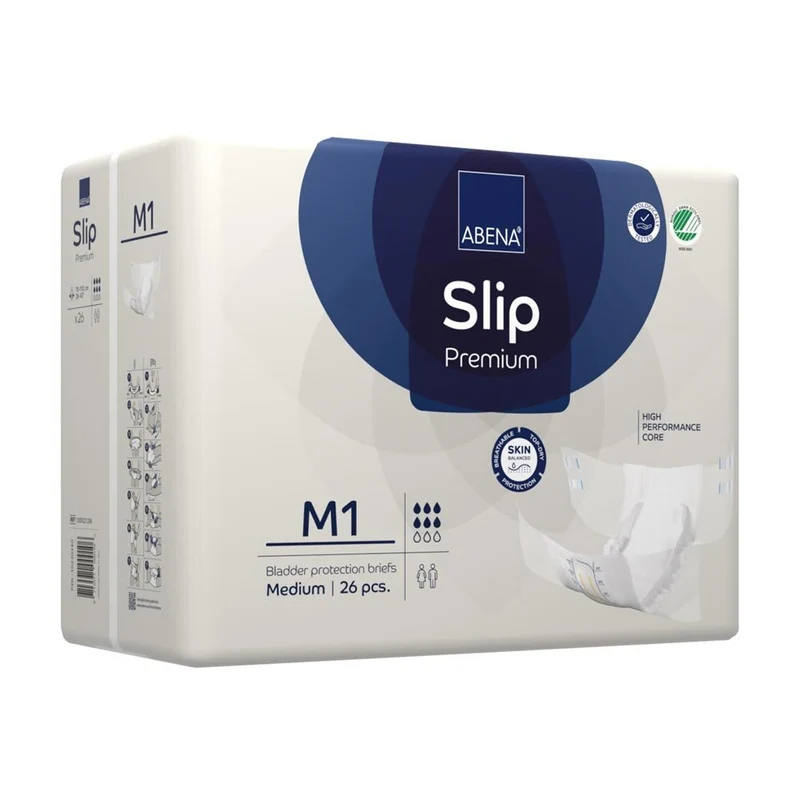 Abena Slip Premium M1 Inkontinenzwindeln 2000 ml, 26 Stück