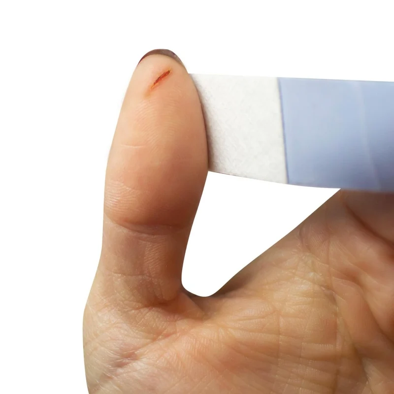 Noba Rudadetec Pflasterstrips 2,0 x 12,0 cm, detektierbar blau, 100 Stück