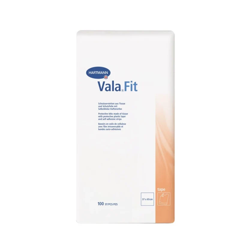 Valafit Tape Einmal-Schutzlätzchen, 37 x 65 cm, 2-lagig