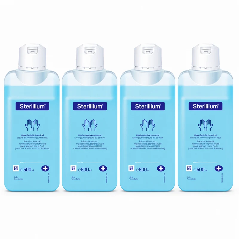 Bode Sterillium Händedesinfektion | Spar-Set: 4 x 500 ml