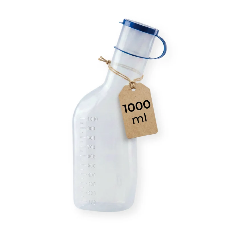 Medi-Inn Urinflasche PP 1000 ml, für Männer, milchig