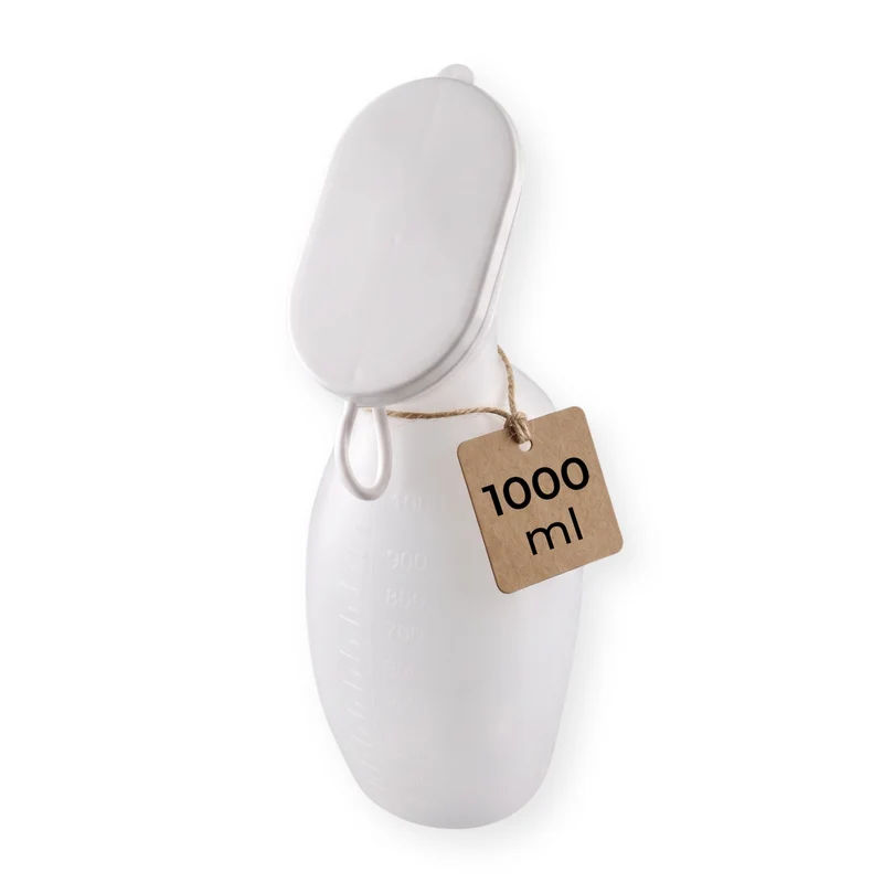 Medi-Inn Urinflasche PP 1000 ml, für Frauen, milchig