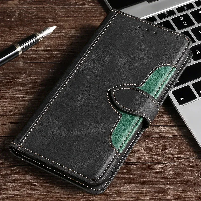 LuxurCase | Magnetische Leder iPhone Geldbörse mit Kartenaufbewahrung