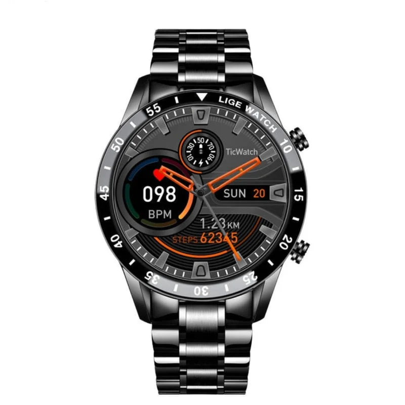 AureaSteel | 4G Smartwatch mit AMOLED-Display und Multi-Function GPS-Funktionen