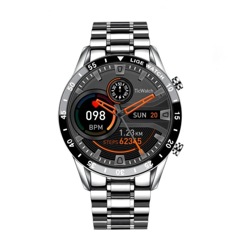 AureaSteel | 4G Smartwatch mit AMOLED-Display und Multi-Function GPS-Funktionen