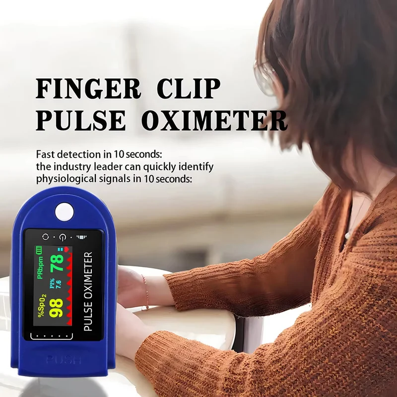 VitaMåler | Hochpräzises Multifunktionales Und Nicht-Invasives Pulsoximeter | Vanero
