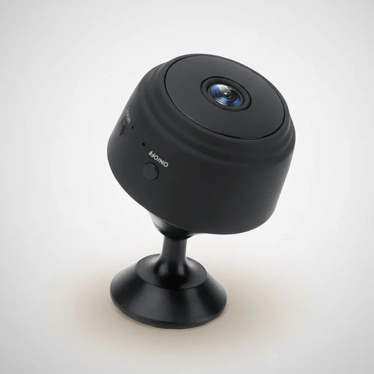 MINICAM 1080P – Kompakte Sicherheitskamera mit Nachtsicht & App-Steuerung