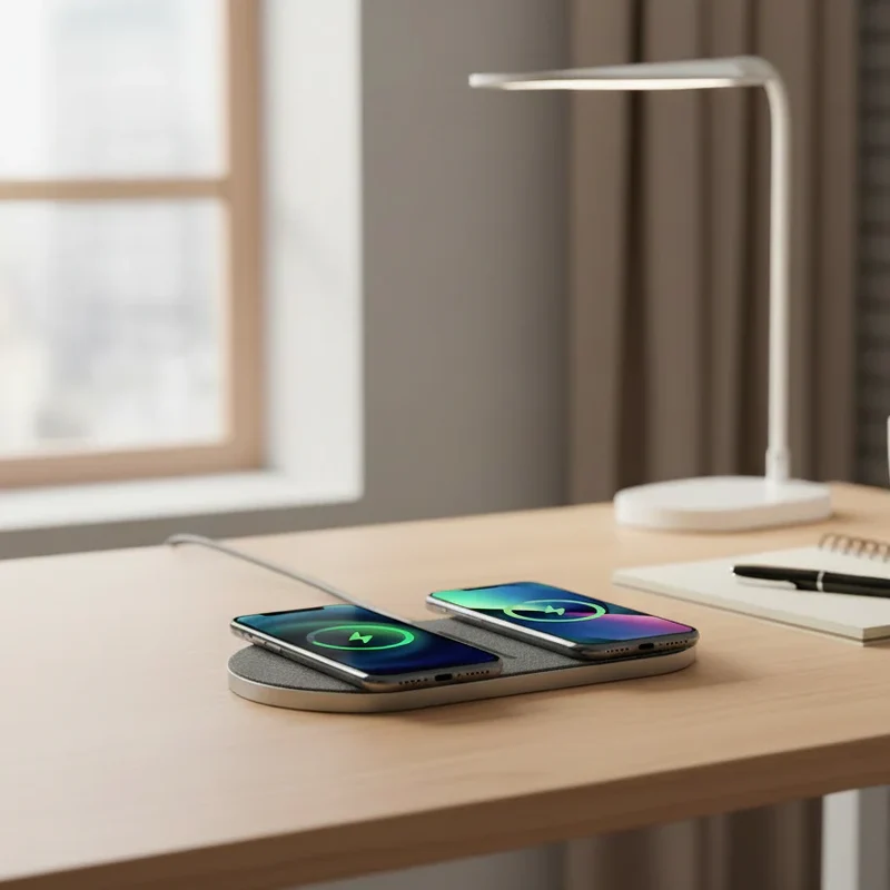 40W Wireless Charging Station – Blitzschnelles Laden für iPhone, AirPods & Samsung