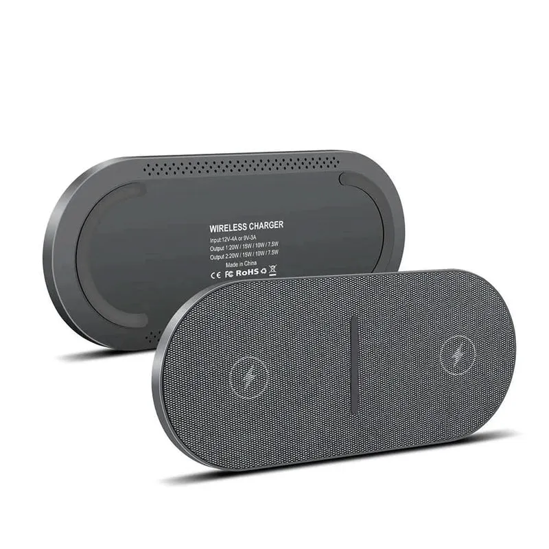 40W Wireless Charging Station – Blitzschnelles Laden für iPhone, AirPods & Samsung