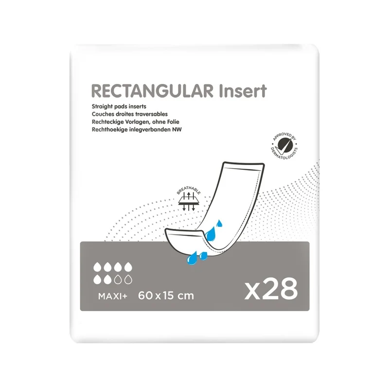 Rectangular Insert Maxi+ Rechteckvorlagen, ohne Folie, 60 x 15 cm