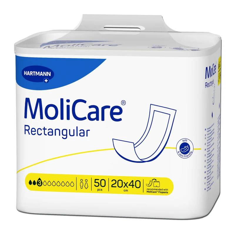 MoliCare Rectangular 3 Tropfen 20 x 40 cm