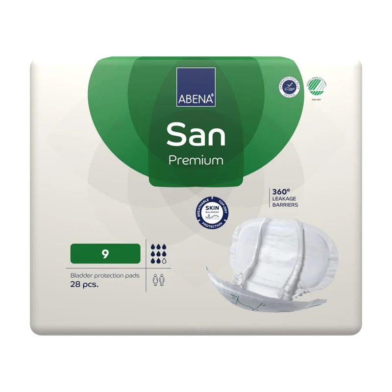 Abena San Premium 9 Inkontinenzeinlagen 2400 ml, 28 Stück