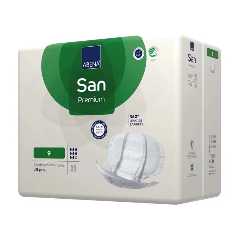 Abena San Premium 9 Inkontinenzeinlagen 2400 ml, 28 Stück