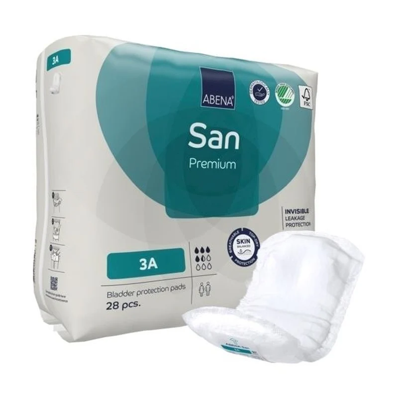 Abena San Premium 3A Inkontinenzeinlagen 600 ml, 28 Stück