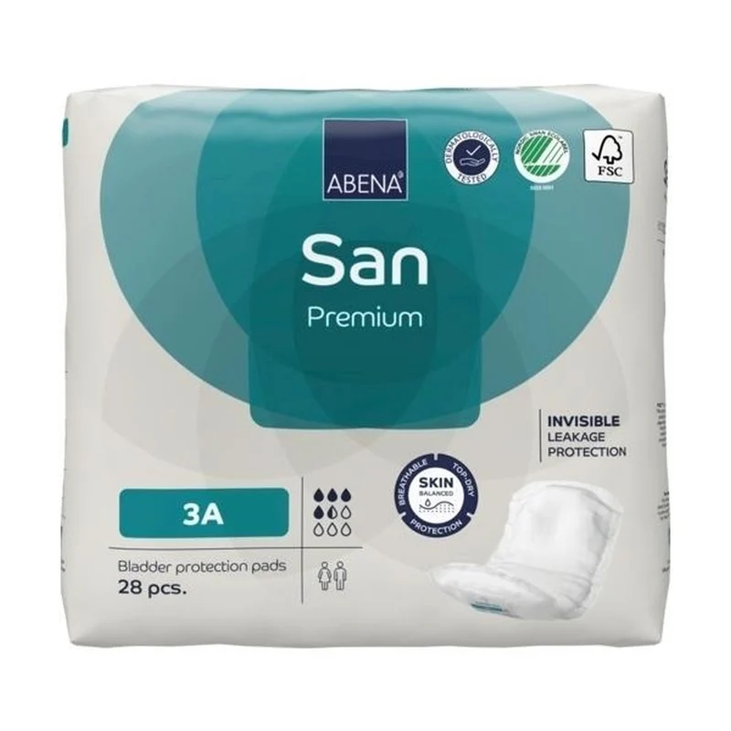 Abena San Premium 3A Inkontinenzeinlagen 600 ml, 28 Stück
