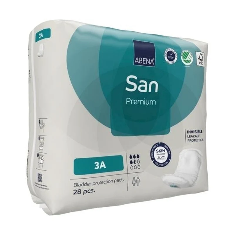 Abena San Premium 3A Inkontinenzeinlagen 600 ml, 28 Stück