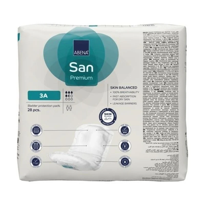 Abena San Premium 3A Inkontinenzeinlagen 600 ml, 28 Stück