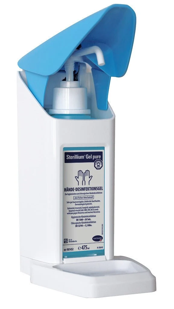 Bode Eurospender Safety plus 500 ml + Dosierpumpe + Sterillium Gel pure 475 ml