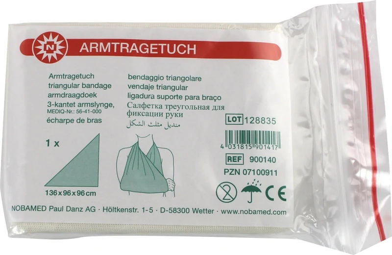 Noba Armtragetuch Dreiecktuch 136 x 96 x 96 cm