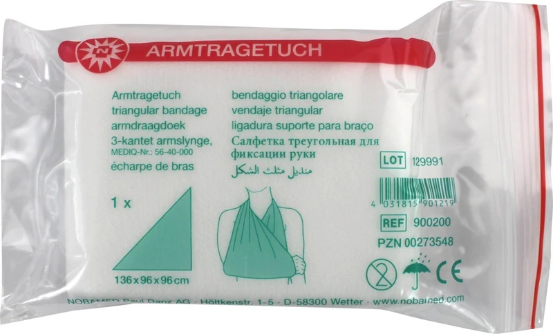 Noba Armtragetuch Dreiecktuch 136 x 96 x 96 cm