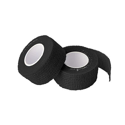 Lifemed Pflasterverbände selbsthaftend 5 m x 2,5 cm schwarz 9er Pack