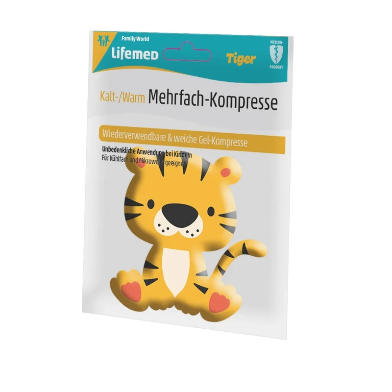 Lifemed Kalt- & Warm-Kompressen 14,5 cm x 12,5 cm für Kinder, sortiert