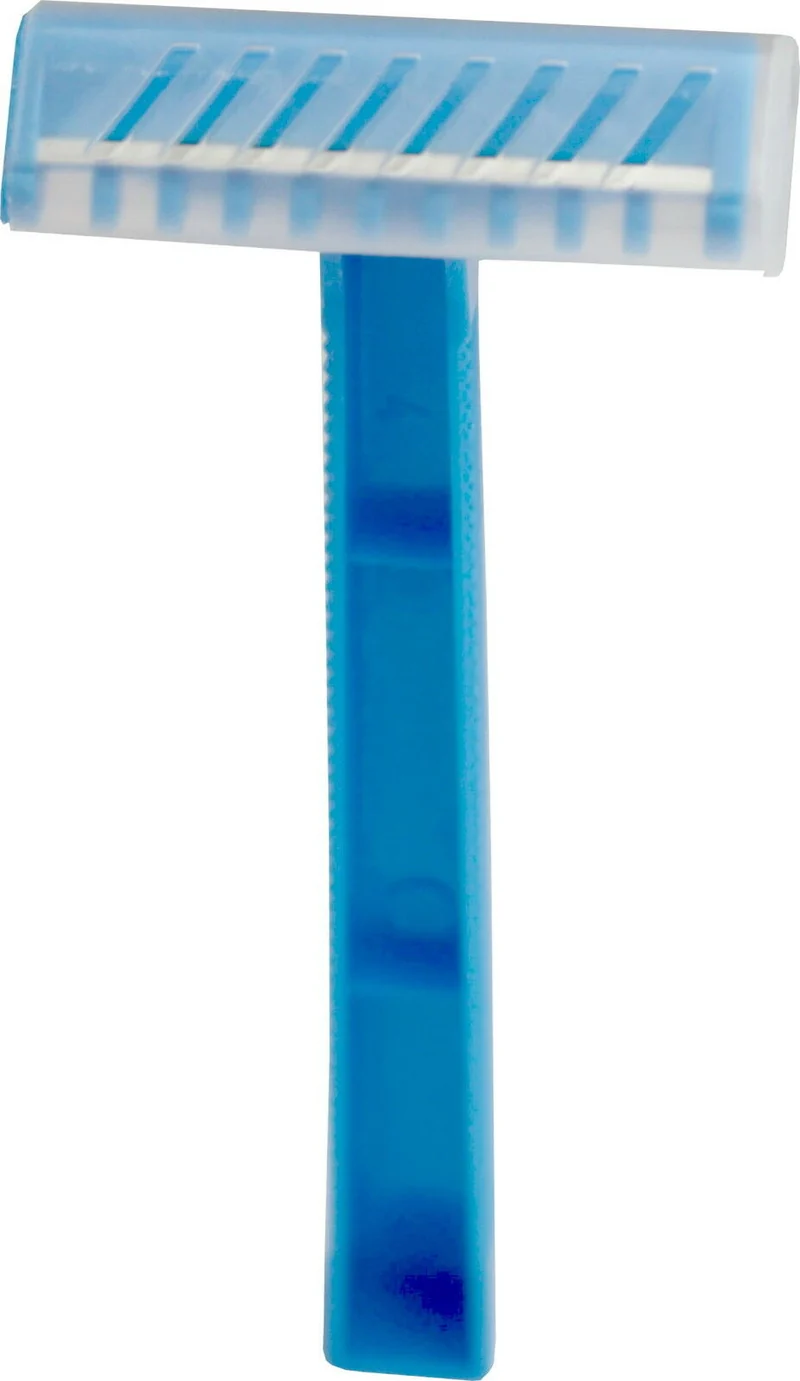 Medi-Inn Einwegrasierer Farbe blau