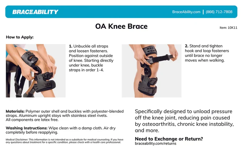 OrthoEase | Verstellbare Knieorthese zur Wiederherstellung der Gelenkfunktion