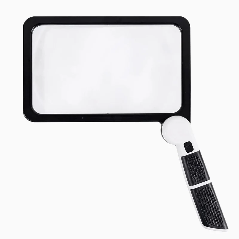ZoomLight | Vergrößerungsglas – Helles Licht zum Lesen und für Hobbys