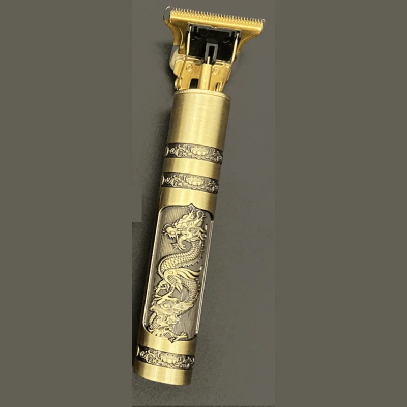 SKULLTRIM – Vintage Barttrimmer mit Akku und präzisem Schnitt für Bart und Haar