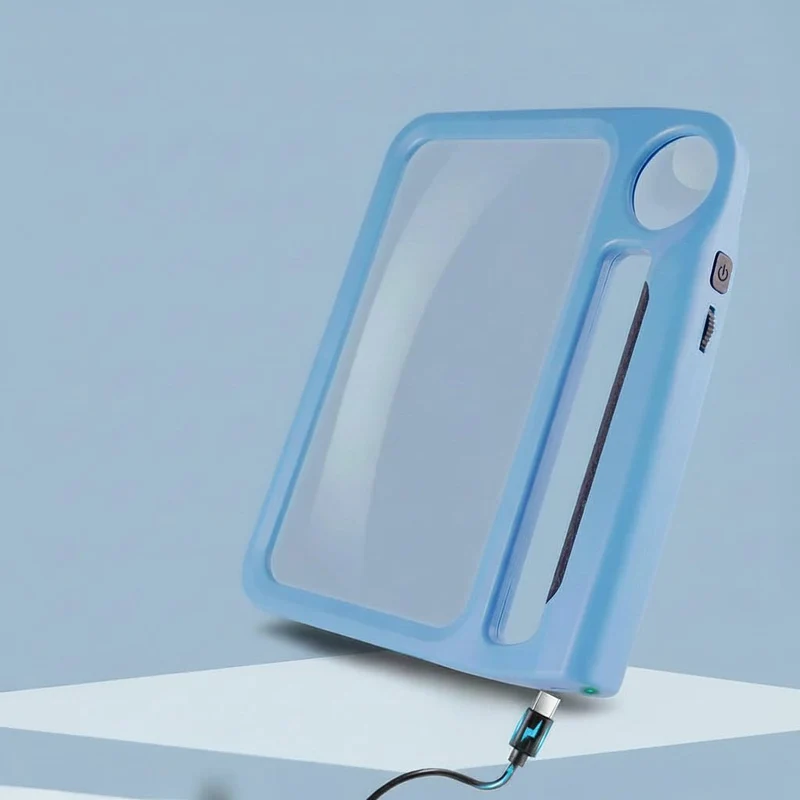 SEHKOMFORT – Handleselupe mit LED & 5x/10x Vergrößerung für klares Lesen
