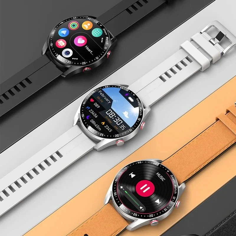 CARDIOTRON – Premium Herren-Smartwatch mit ECG+PPG & Anruffunktion