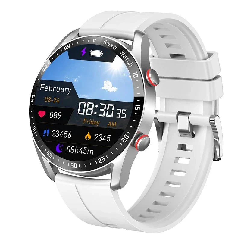 CARDIOTRON – Premium Herren-Smartwatch mit ECG+PPG & Anruffunktion