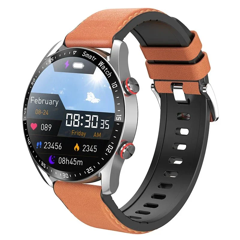 CARDIOTRON – Premium Herren-Smartwatch mit ECG+PPG & Anruffunktion