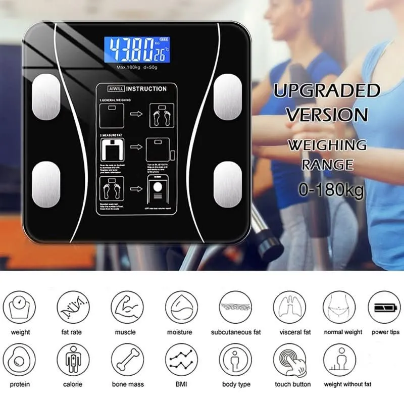 Fitscale – Intelligente Körperanalysewaage mit App-Anbindung