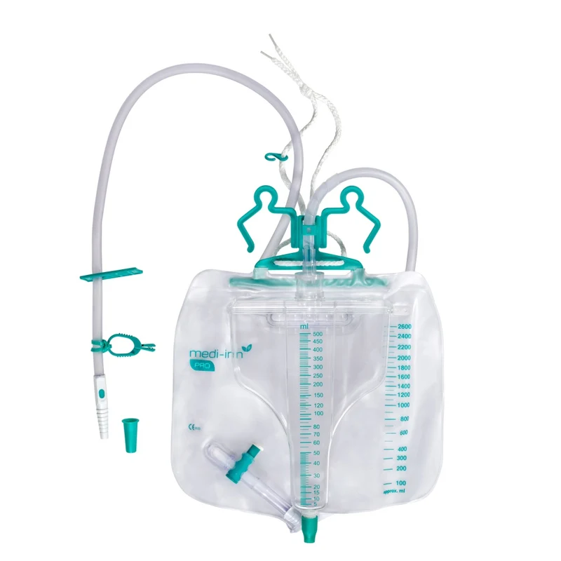 Medi-Inn PRO Urin Mess-System mit Graduierung, 2600 ml, steril
