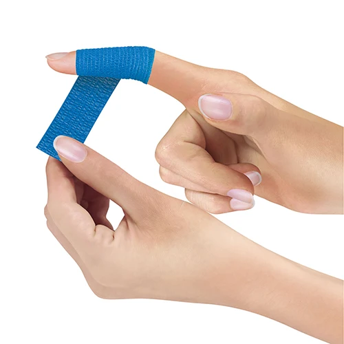 Lifemed Selbsthaftender Pflasterverband 4 m x 2,5 cm farbig sortiert