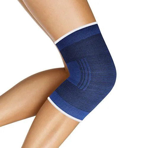 Lifemed Elastische Sportbandage blau "Kniestütze"