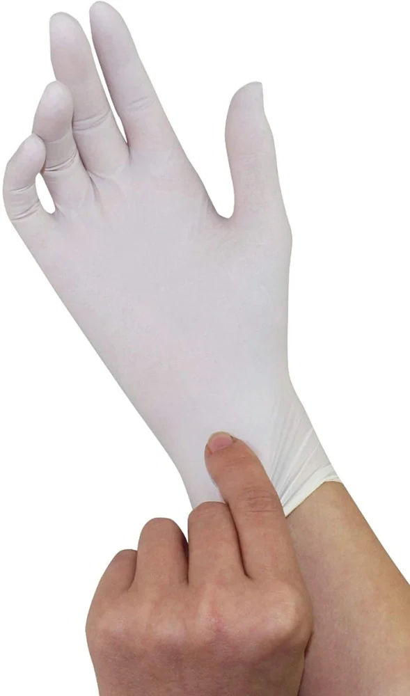 Medi-Inn Nitril white Einmalhandschuhe, weiß, puderfrei, Big Box, 200er Pack