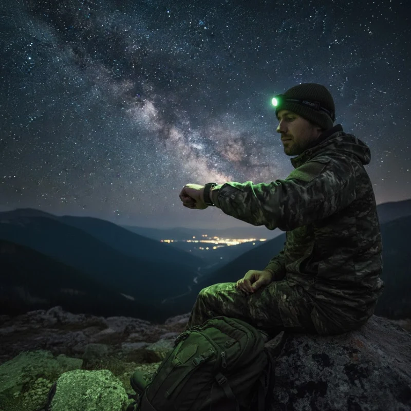 ShadowTime | Militäruhr – Leuchtende Präzision für Abenteuer und Nacht