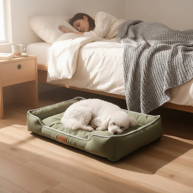 PetLounge | Haustierbett – Ergonomisches Design für gesunden Schlaf