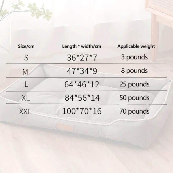 PetLounge | Haustierbett – Ergonomisches Design für gesunden Schlaf