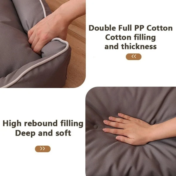 PetLounge | Haustierbett – Ergonomisches Design für gesunden Schlaf