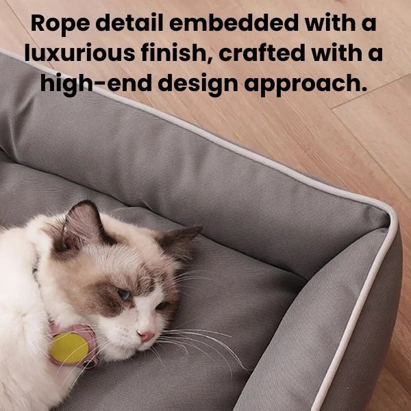 PetLounge | Haustierbett – Ergonomisches Design für gesunden Schlaf